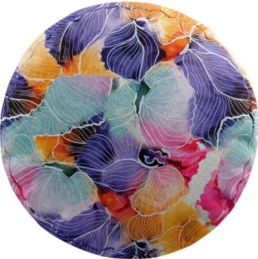 Подушка круглая Cortin «Роскошные ирисы»