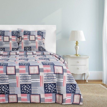 Постельное бельё Этель дуэт «Капитан» 143х215 см-2 шт, 240*220 см, 70х70 см-2 шт