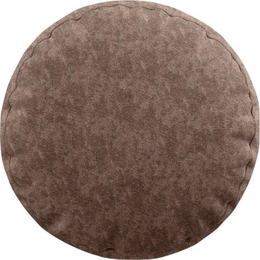 Подушка круглая «Кортин» софт мрамор капучино