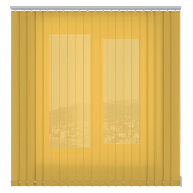 Вертикальные жалюзи Лайн 15 желтый new