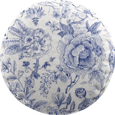 Подушка круглая Cortin «Прованс в синем»