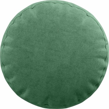 Подушка круглая Cortin лён блэкаут светло-бирюзовый