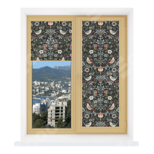 Рулонная штора Уни 2 с принтом Зачарованные птицы