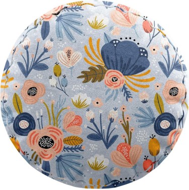 Подушка круглая Cortin «Волшебные цветы»