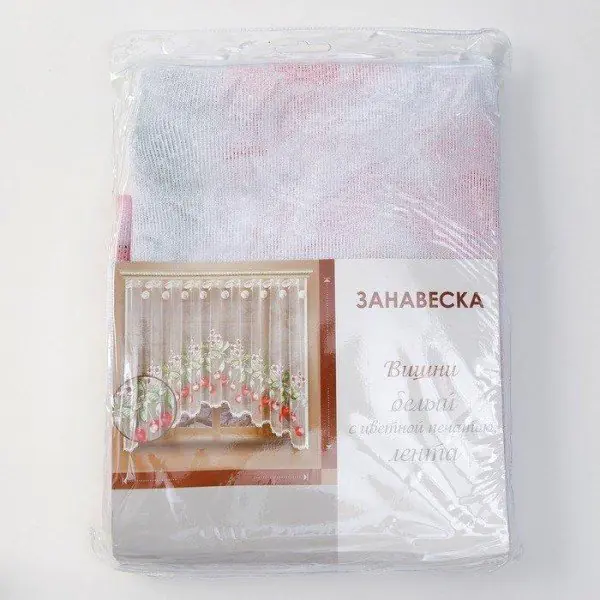 Штора с печатью МИКС 265х160 см, 100% п/э, шторная лента