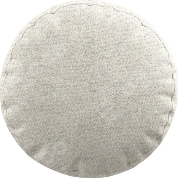 Подушка круглая Cortin ткань блэкаут с блеском светло-серый