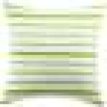 Подушка квадратная Cortin «Зелёные горизонтальные полоски»