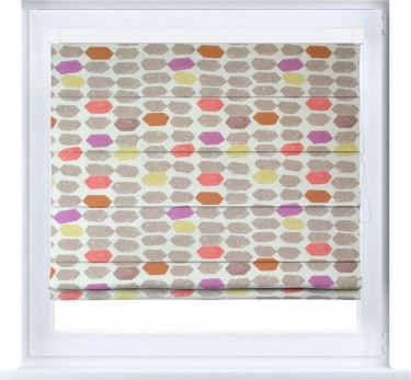 Римская штора «Кортин» кассетная, ткань «Абстерго»