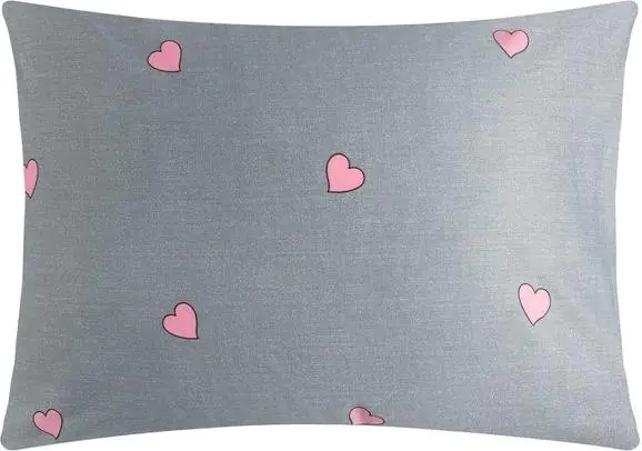 Наволочка LoveLife Love 50х70 см, 100% хлопок, сатин, 125г/м²